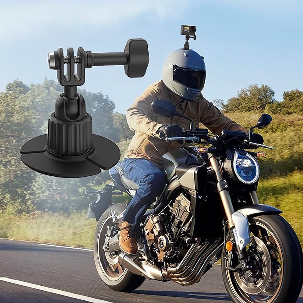 Geschikt voor GoPro, flexibele zelfklevende oorkussens en hoofdtelefoonaccessoires.