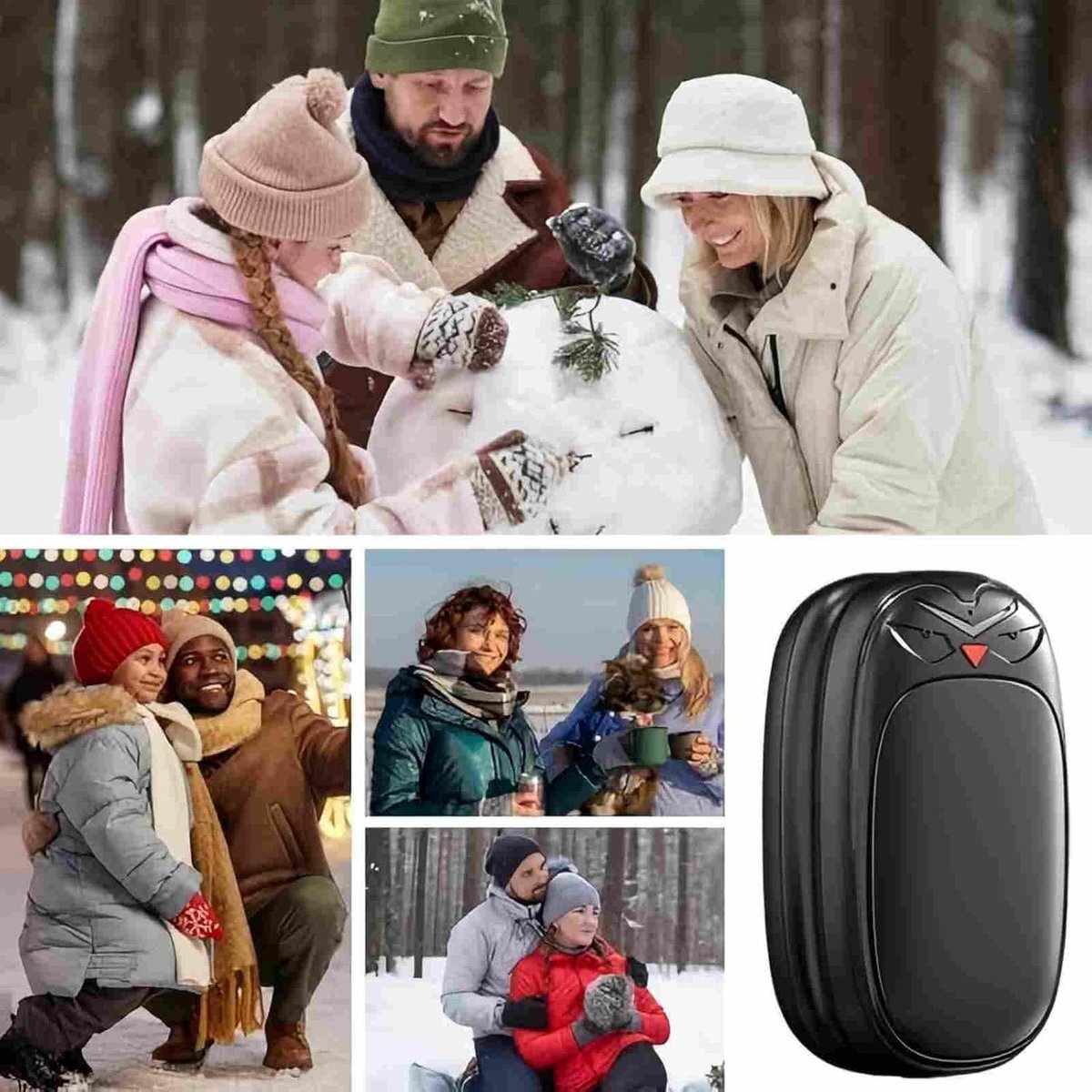 2-in-1 Powerbank en Handwarmer - Handwarmers - Magnetische Handwarmers - Compact en Draagbaar - 2 Stuks — cadeau in Gadgets - foto 7