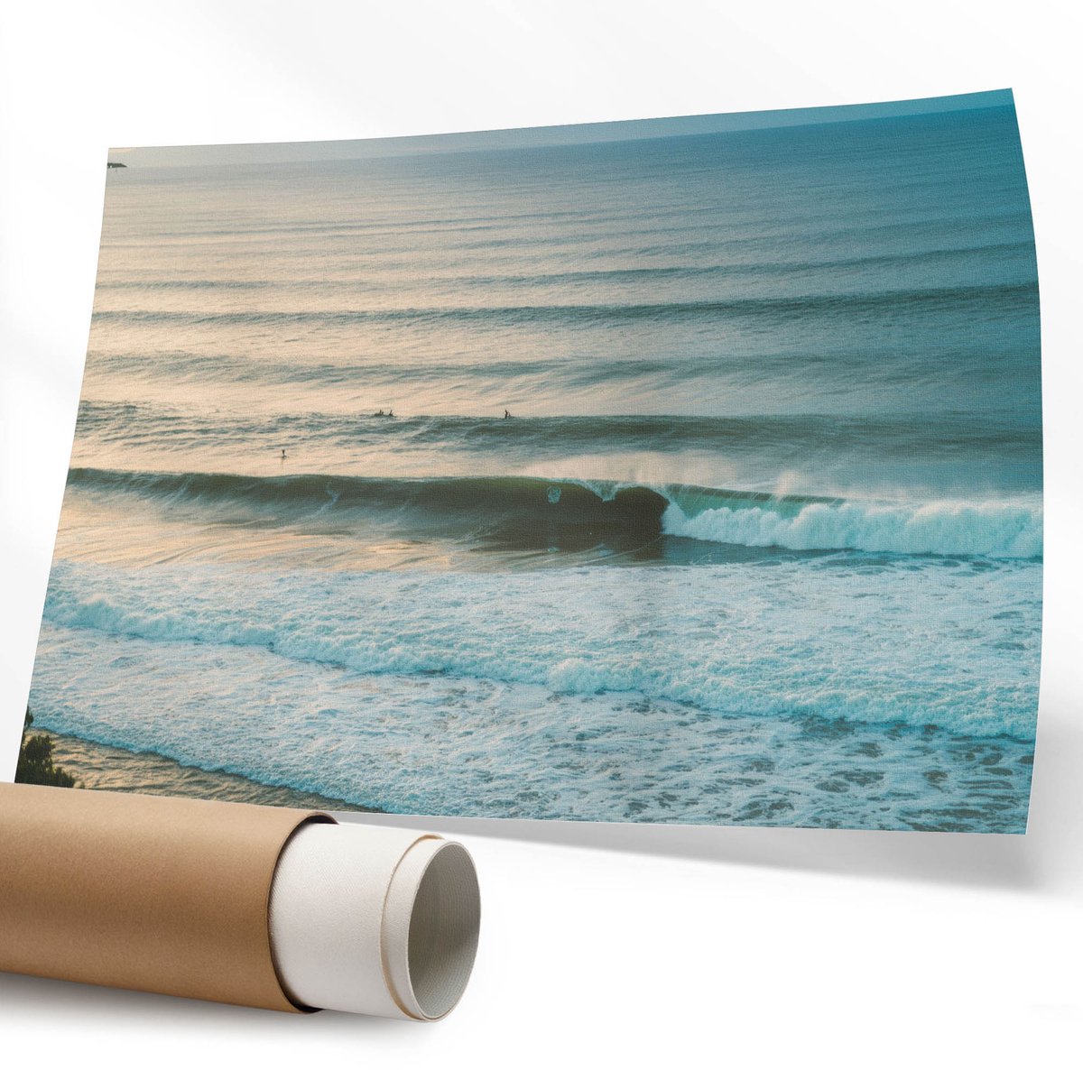 Coloray Polycanvas Wandposter - Winterlandschap, Fotografie - 594 x 840 mm - Wit Design - Rechthoek - Canvasposter - Woonkamer - Klassiek