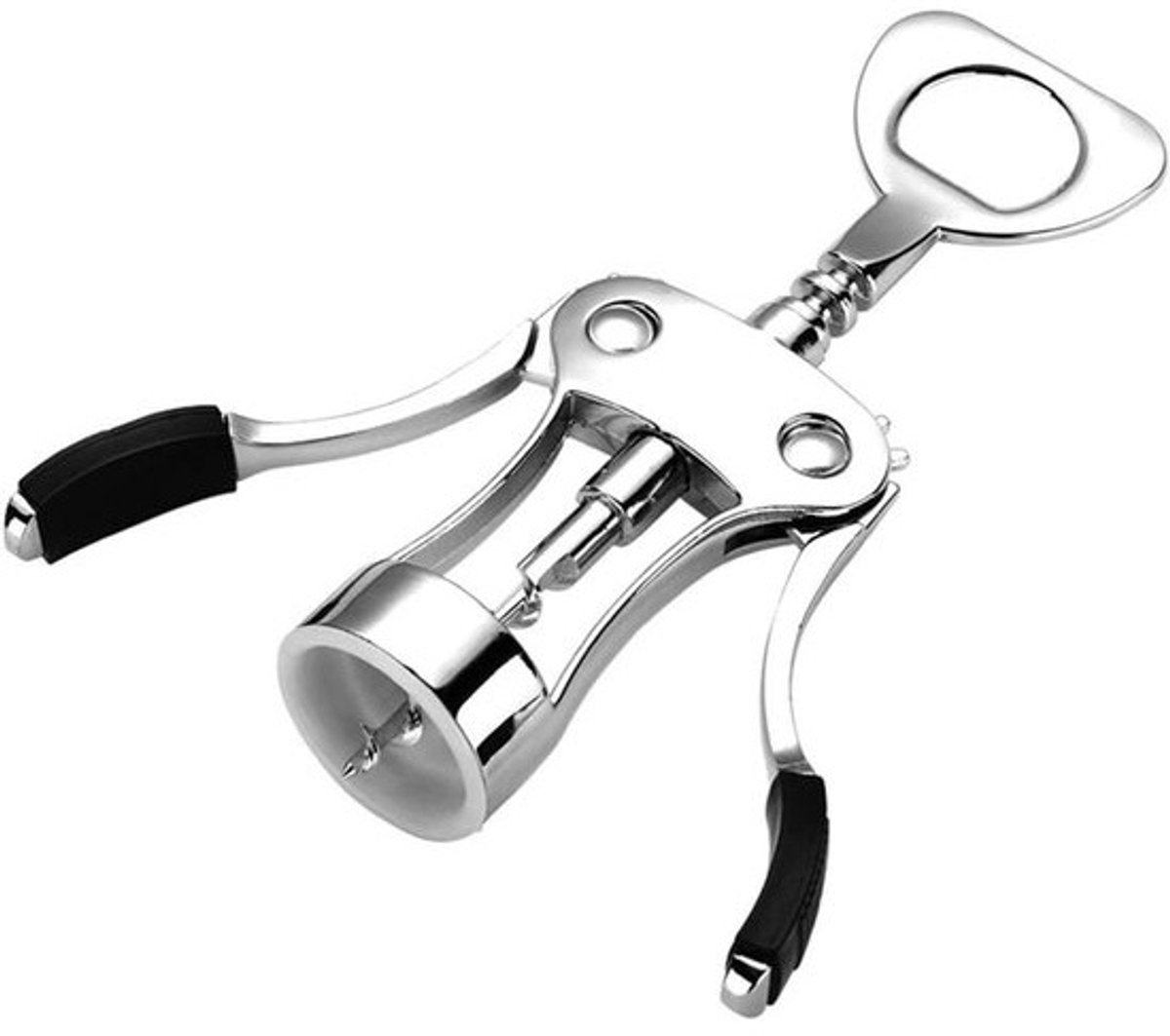 Wijnopener Kurkentrekker - Flesopener Bieropener - Flessen Openen - Vleugelontwerp - Niet gespecificeerd - Zilverkleurig