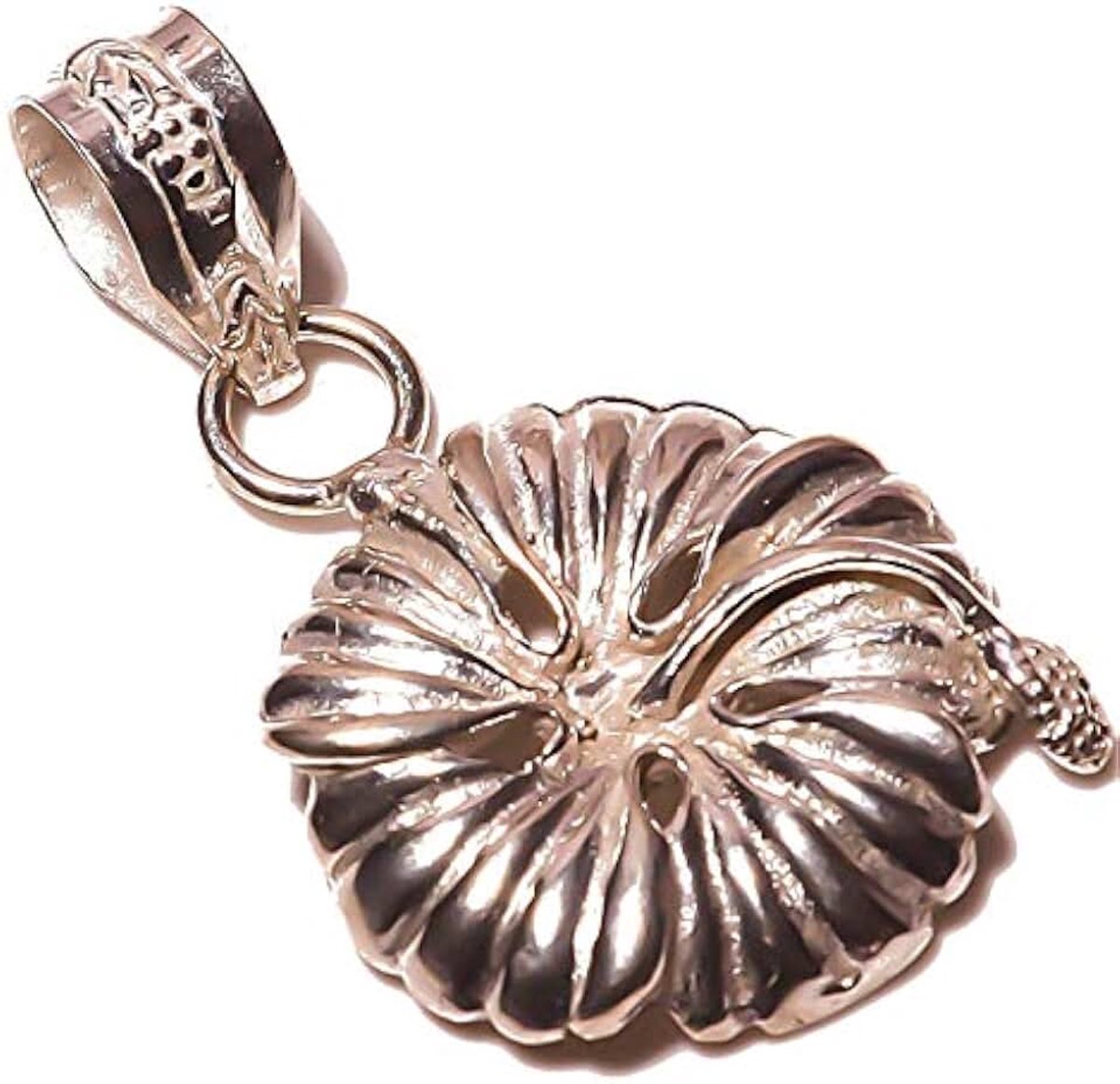 Handmade PENDANT 2" Long Silver Plated! Jewelry from Kashish! All Variety Store all Occasions