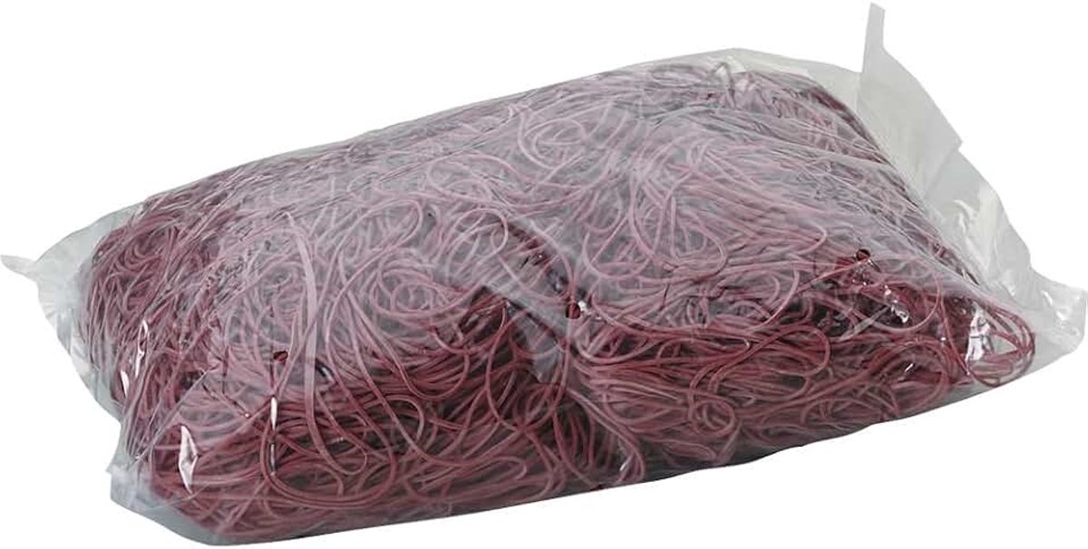 5 Star 7431 rubberen ringen in polyzak 1000 g Ø 40 mm, rood