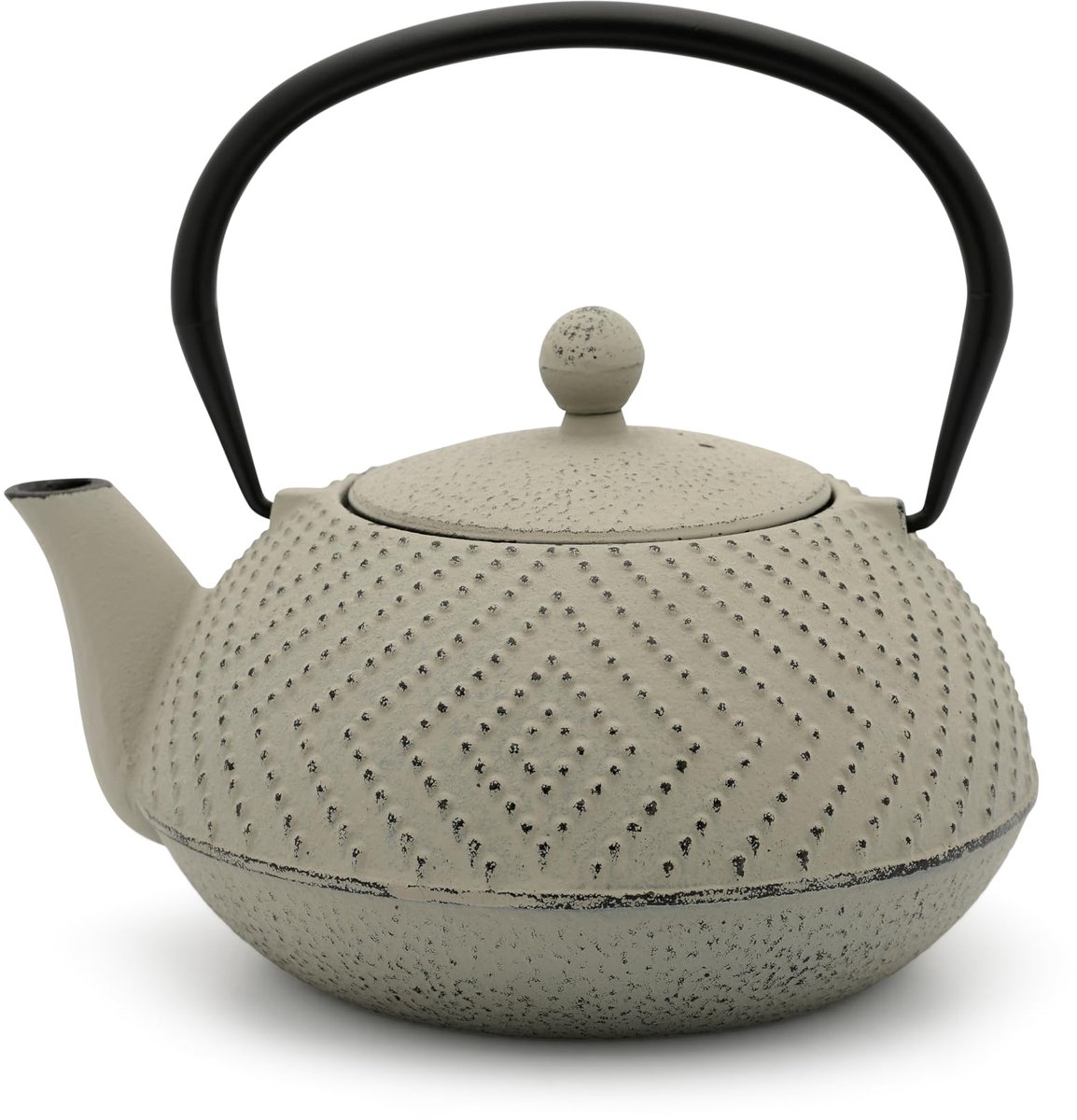 Theepot Yuka 1.2L warm grijs