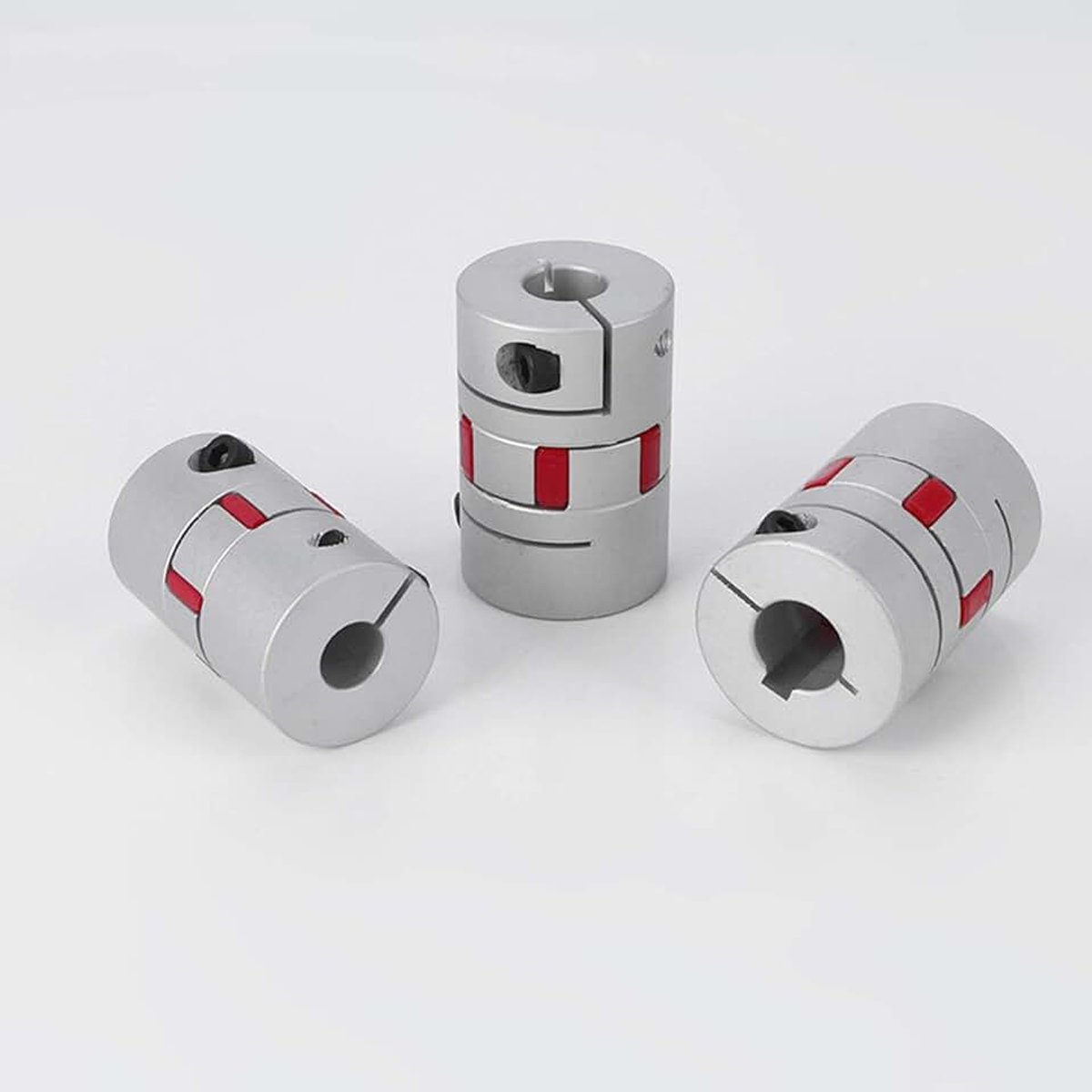 Boringsgrootte 10-22 mm 10 11 12 14 15 16 18 19 20 22 mm flexibele askoppeling CNC stappenmotoren 3D-druk oppervlakteoxidatie behandeling (16 mm)