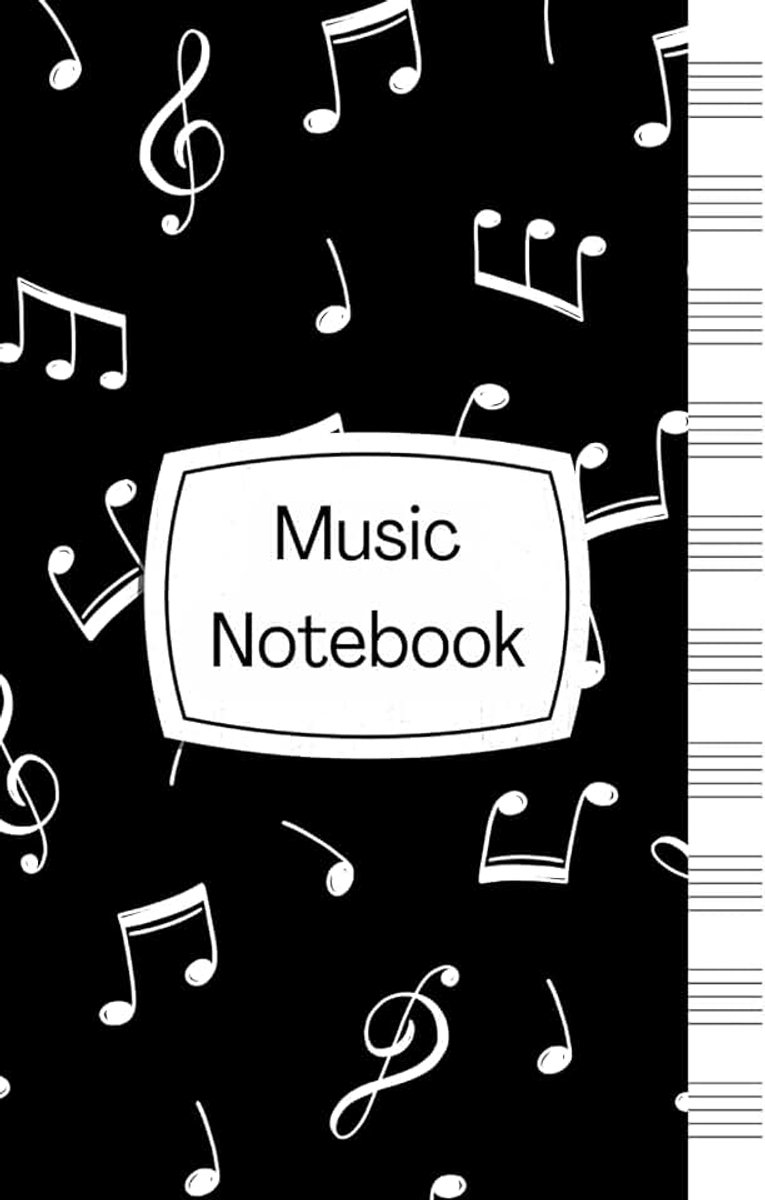Notebook - Standard Music Manuscript Paper: Blank Music Staff Book | 10 staves per page | 6 x 9 inch | 100 pages