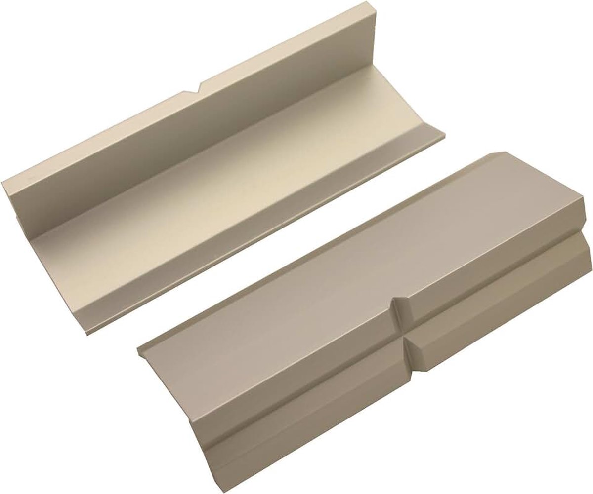 Für Schraubstock Aluminium 125 mm, Paar