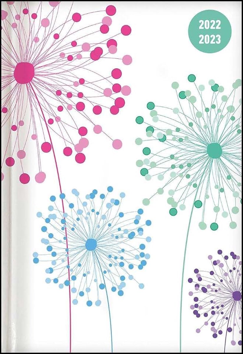 Blowballs 2022/2023 - Schüler-Kalender A6 (10x15 cm) - Pusteblume - Day By Day - 352 Seiten - Terminplaner - Notizbuch - Alpha Edition