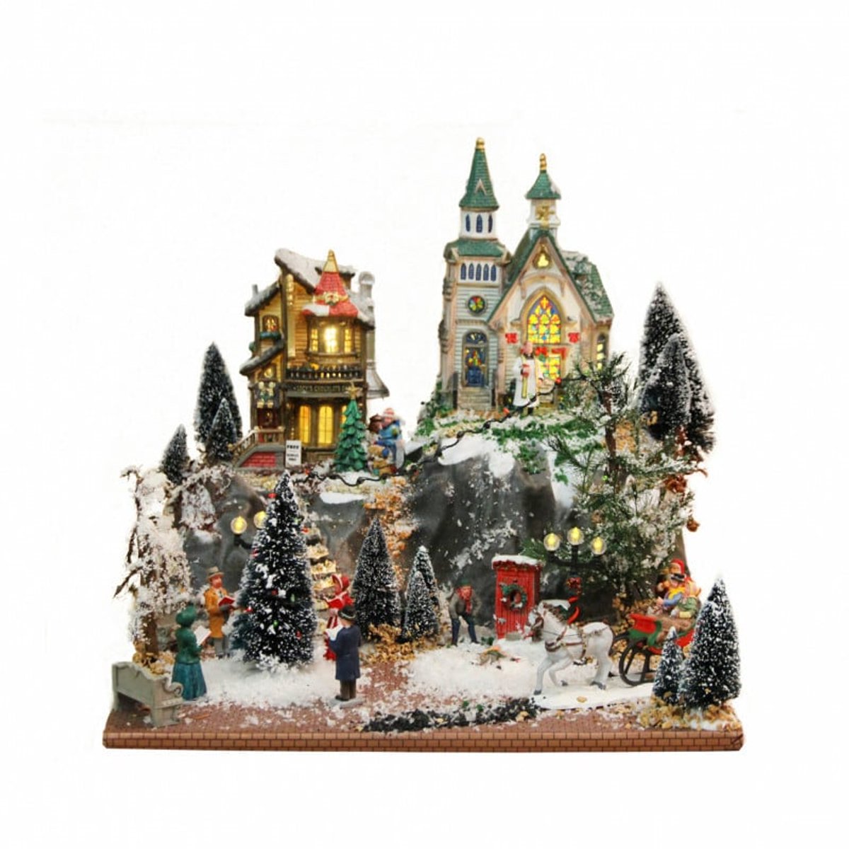 My Village - Basis Kerstdorp Minidorp - 42x25cm – foto 3