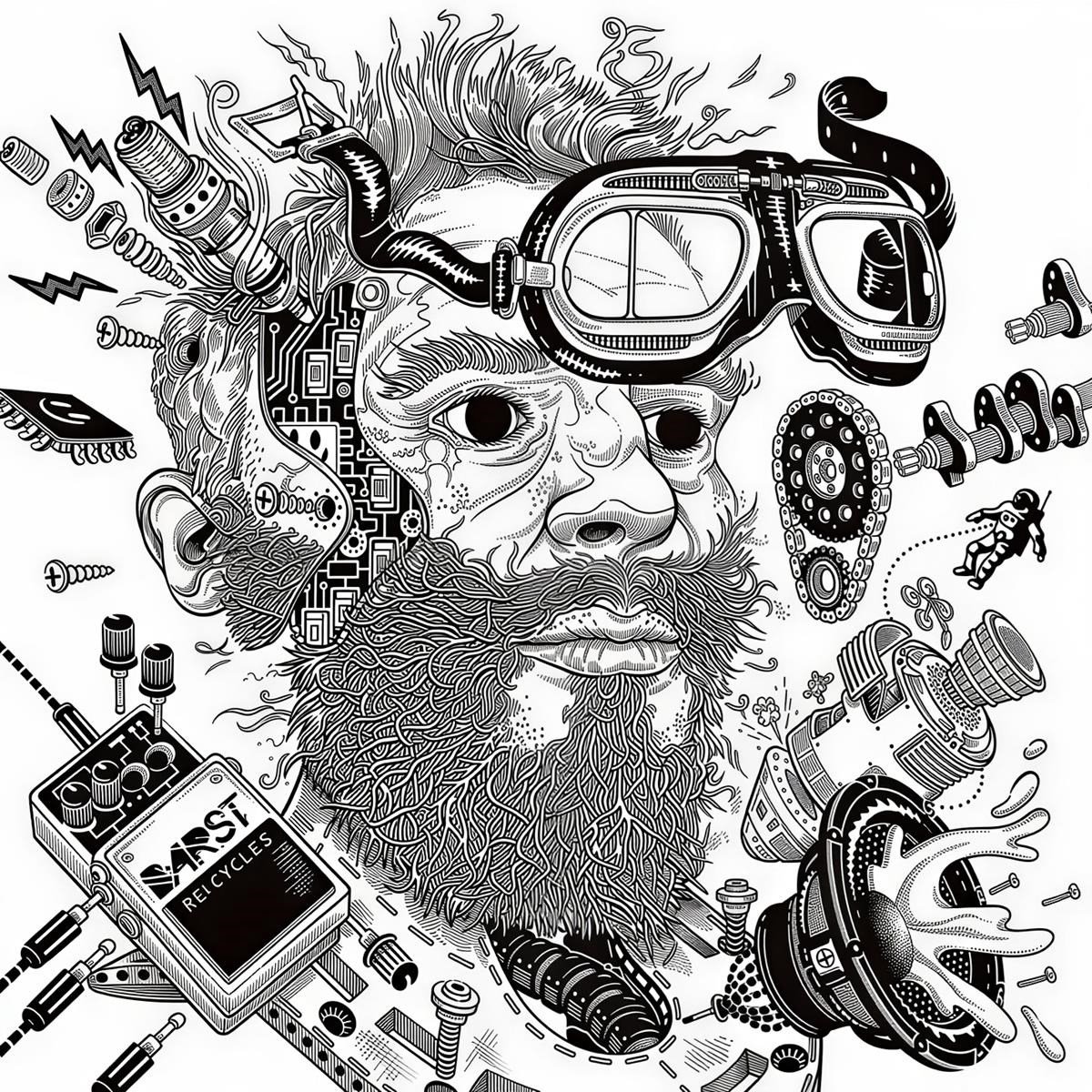 Barst - Re: Cycles (Final Chapter Of The First Movement) (LP)