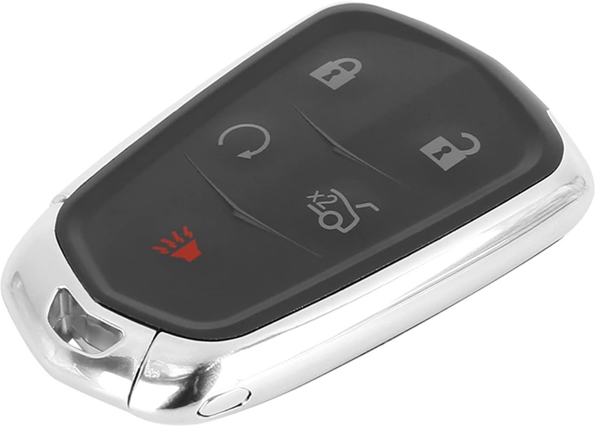 Nieuwe auto 5 toetsen afstandsbediening sleutelhanger Shell Black HYQ2AB voor auto