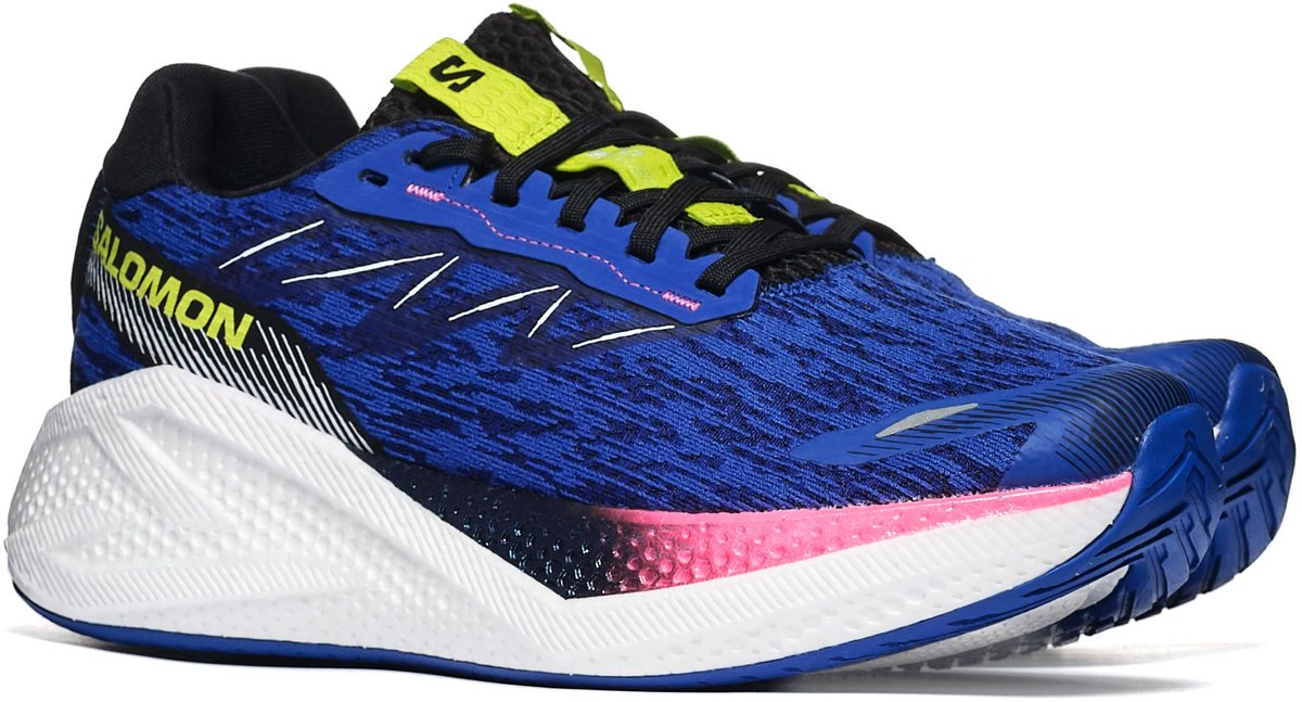 Sportieve Salomon AERO GLIDE 4 Unisex Blauw