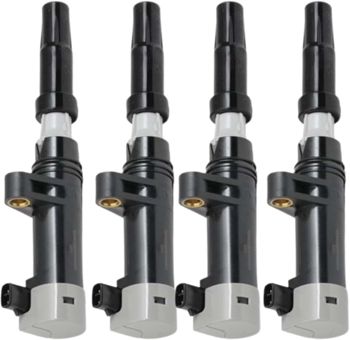 Set van 4 ontstekingsspoelen compatibel met Logan, Sandero, Duster, Clio, Megane, Trafic, Scenic, Kangoo, Laguna, Vivaro, Primastar - motoren 1.6 en 2.0 16V OEM 0986221045 8200380267 0986221045