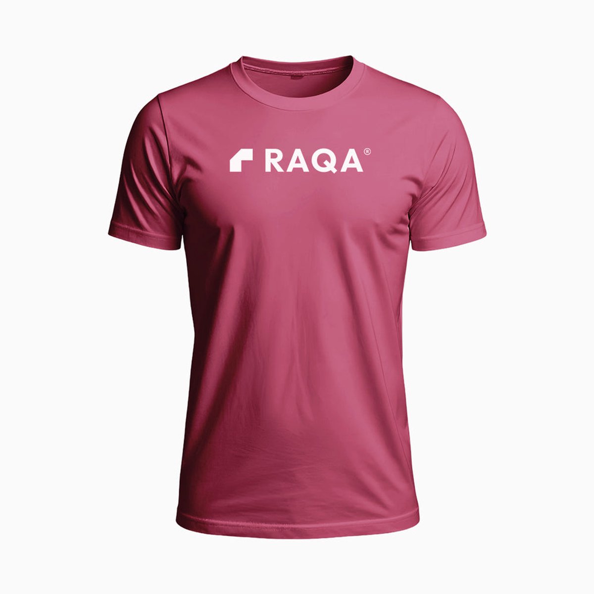Raqa ® Padel Shirt - Veloz - Sportshirt - Tennis shirt - Fitness shirt - Heren - Sneldrogend Sportshirt - Ademend - Lichtgewicht - M - Roze