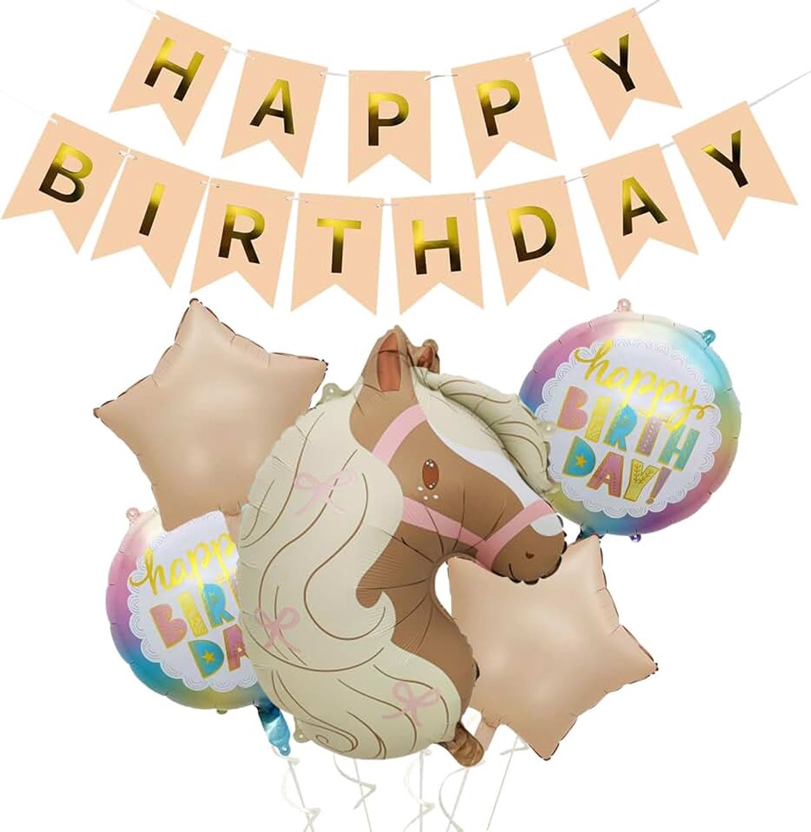Ballonnen voor paarden, folieballonnen, paarden, verjaardag, paarden, feestdecoraties, paarden, rijschool, dieren, paarden