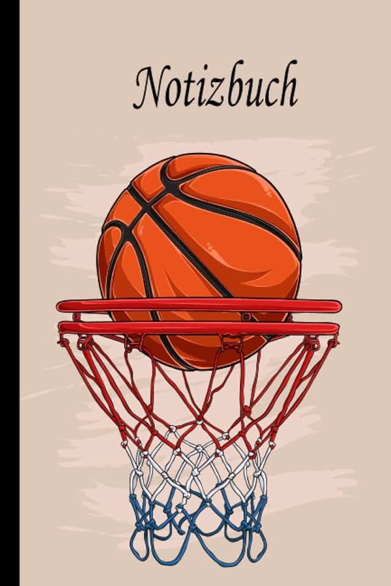 Notizbuch: Basketball Notizbuch, breit liniert, liniertes Papier-Notizbuch für Schule, Studenten, Geschenk für Kinder, Jungen, Mädchen, Teenager, Basketball Notizbuch, Basketball Liebhaber