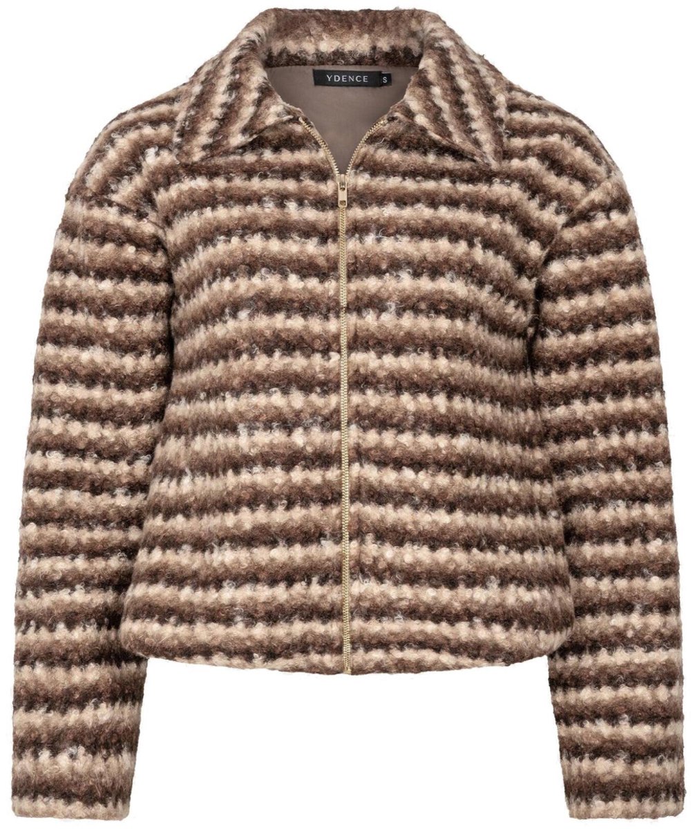 Ydence Jas Jacket Evelina Fs2660 Brown Dames Maat - XL