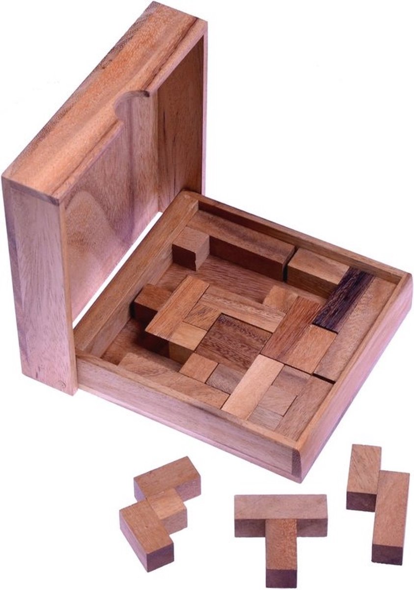 Pentomino Puzzel - Educatief Denkspel van Hout voor Volwassenen en Kinderen