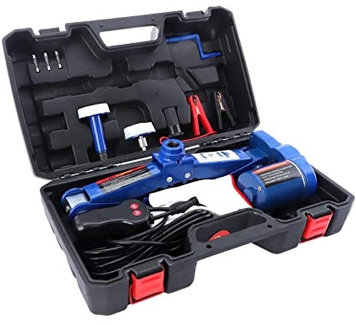 Elektrische Schaarkrik 12V 3T met Afstandsbediening voor Auto's en SUV's - Hefbereik 12-42 cm