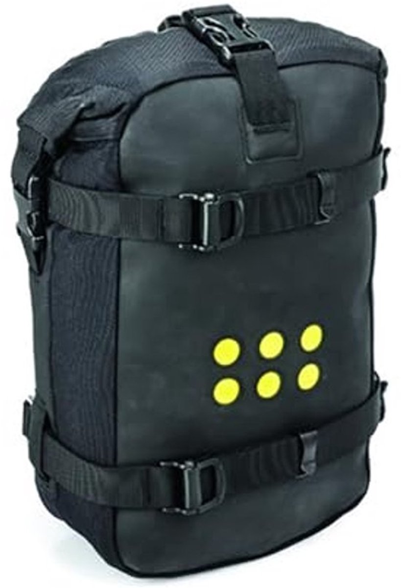 Achtertas Motorfiets - Bagagetas Adventure - Motorbagage Opslag - Volledig Waterdicht Systeem - 6 Liter Capaciteit - Zwart