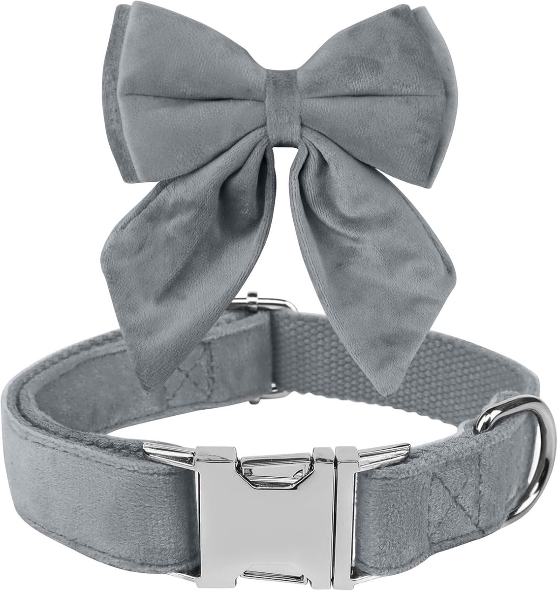 Hondenhalsband Vlinderdas Samtig, Vlinderdas voor Honden, Comfortabel Duurzaam Halsband Hond, Afneembaar en Verstelbaar Vlinderdas Honden Voor Bruiloften, Verjaardagen, Feestelijke