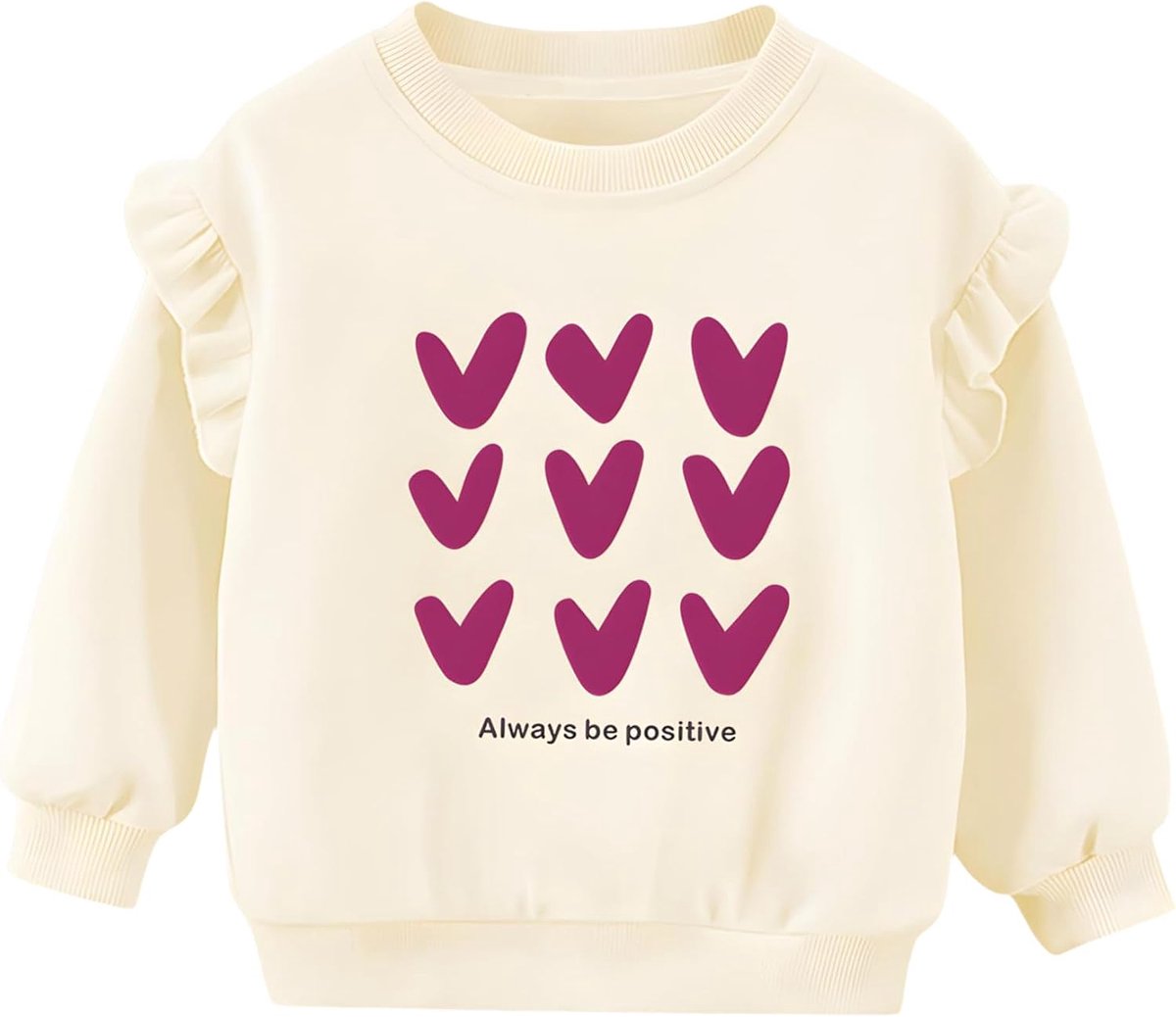Sweatshirt Meisjes 100% katoen Meisjes Sweaters Casual Jumper voor Kinderen Ronde Hals Eenhoorn Pullover Mode Herfst Winter Kleding Leeftijd 2-9 Jaar