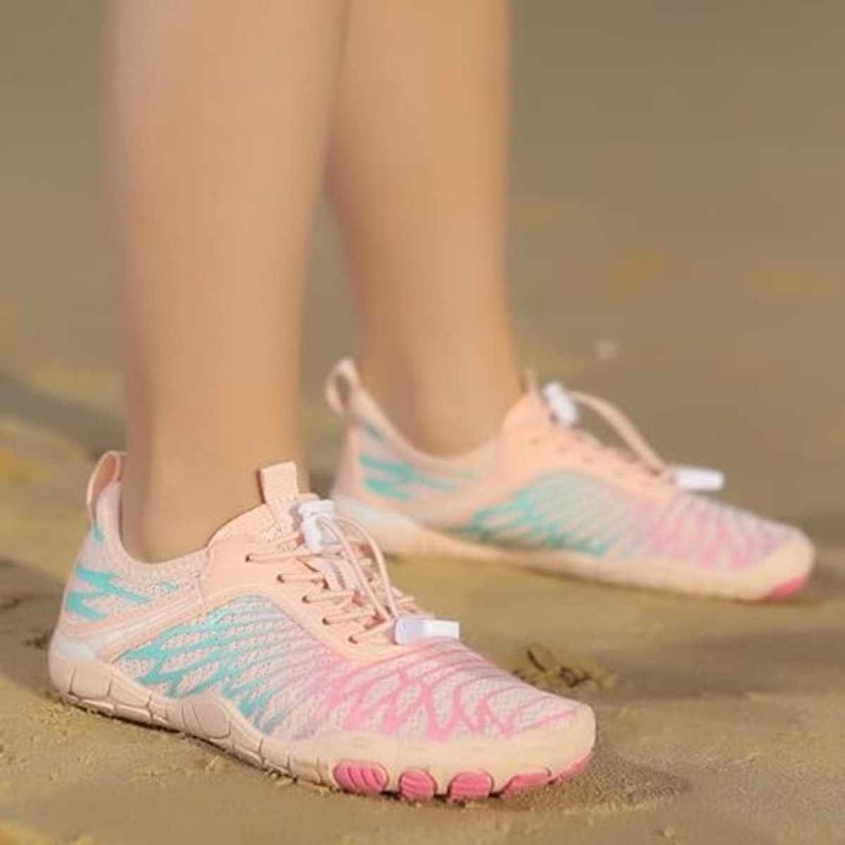Comfortabele en ademende blotevoetenschoenen voor kinderen – Perfect voor zwemmen, wandelen en spelen