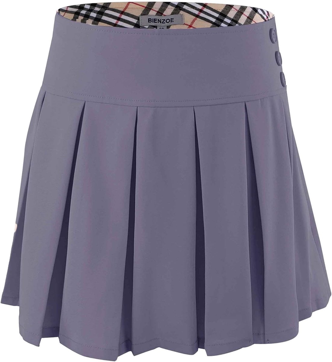 Rokken: Kinder Verstelbare Taille Stretchy Geplooid Skort
