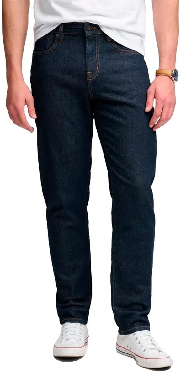 Superdry Vintage Tapered Spijkerbroek 28 32 Man Blauw