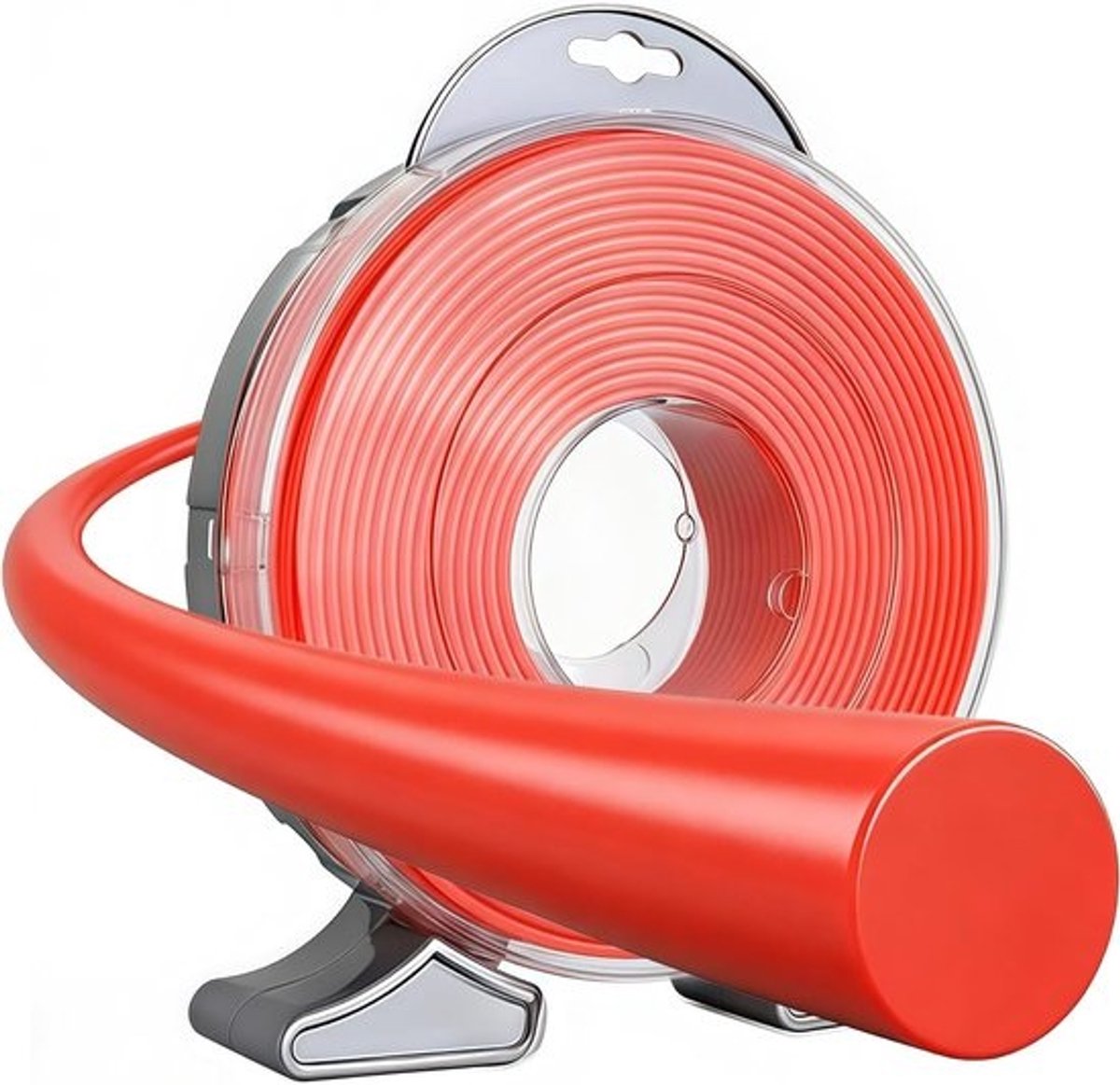 Oranje trimmerdraad van 126 m en 2 mm - Duurzaam en flexibel - Voor efficiënt grasmaaien en tuinonderhoud