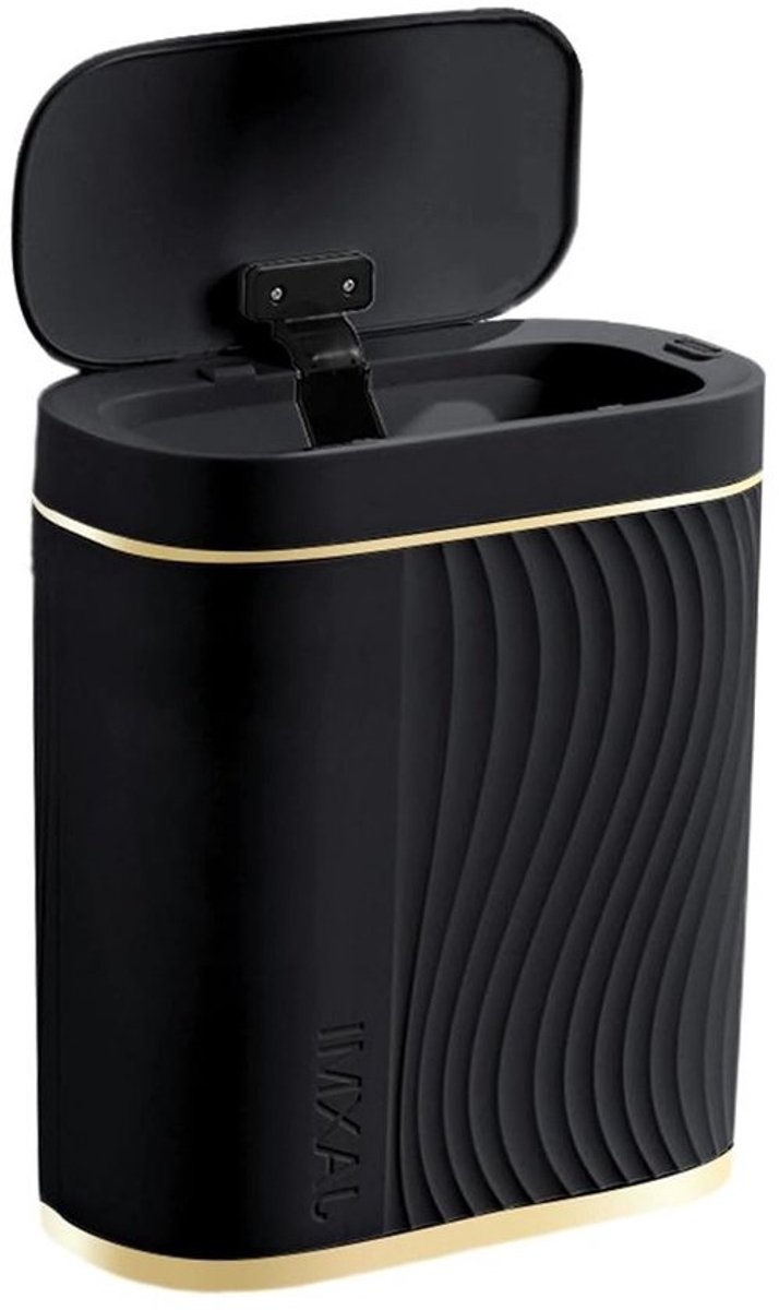 Intelligente automatische prullenbak 8L - Sensor - Geurafsluitend deksel - 2 AA-batterijen