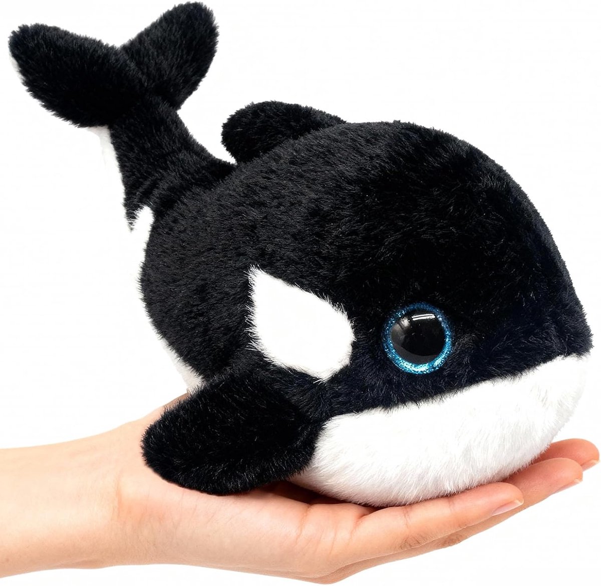 Pluche mini-knuffeldier, 28 cm, walvis, speelgoed, pop, schattige dolfijn, pluche dieren, kleine pluche dieren voor geschenken pasgeborenen kinderen