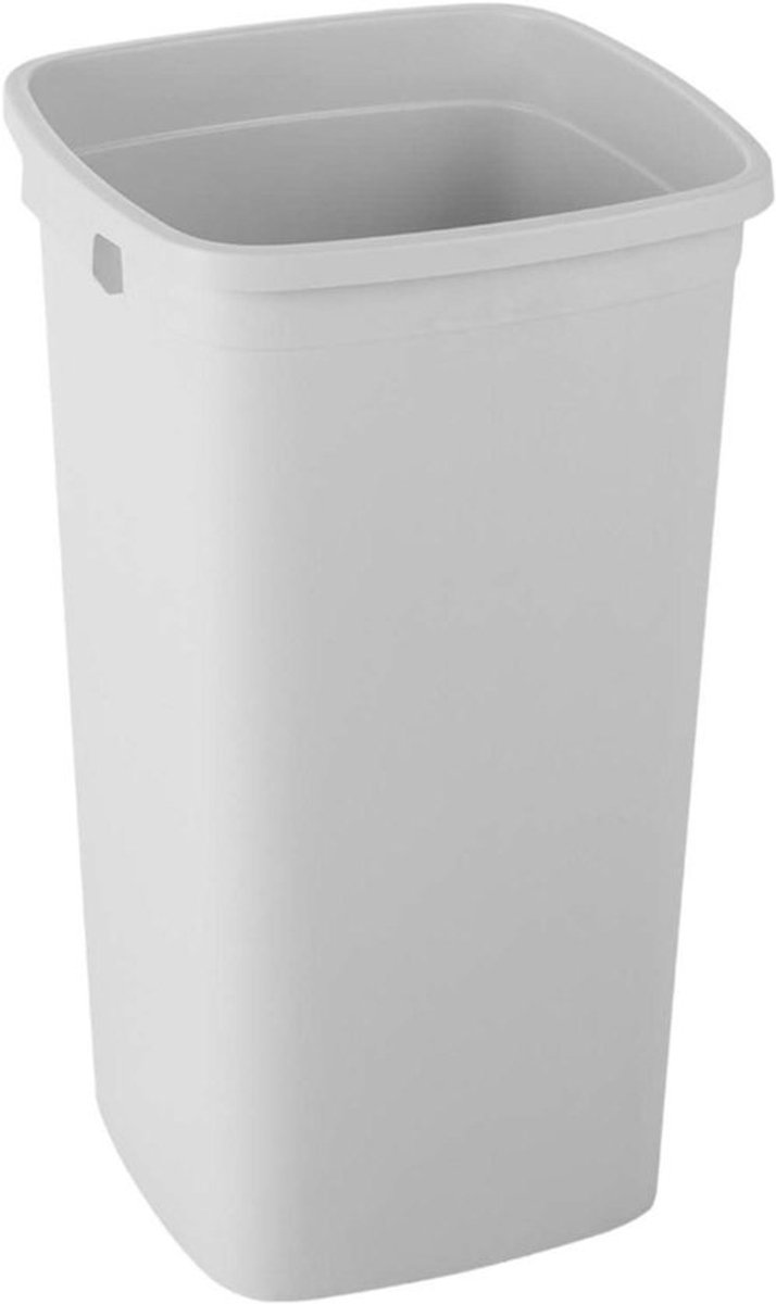 Waste Bin 60L without Lid Plastic (PP) BPA-Free Grey 60L (39 x 39 x 65 cm) - Pro Modo