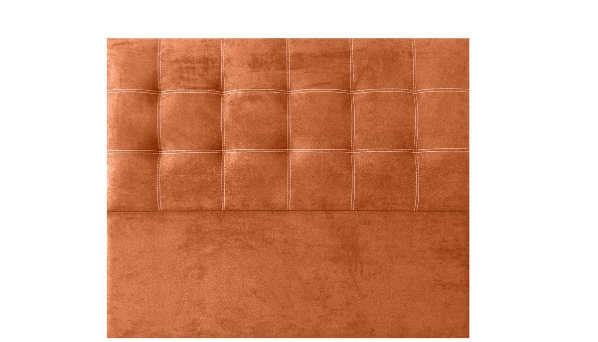 CABECERO IRIS STOF ORANJE 145