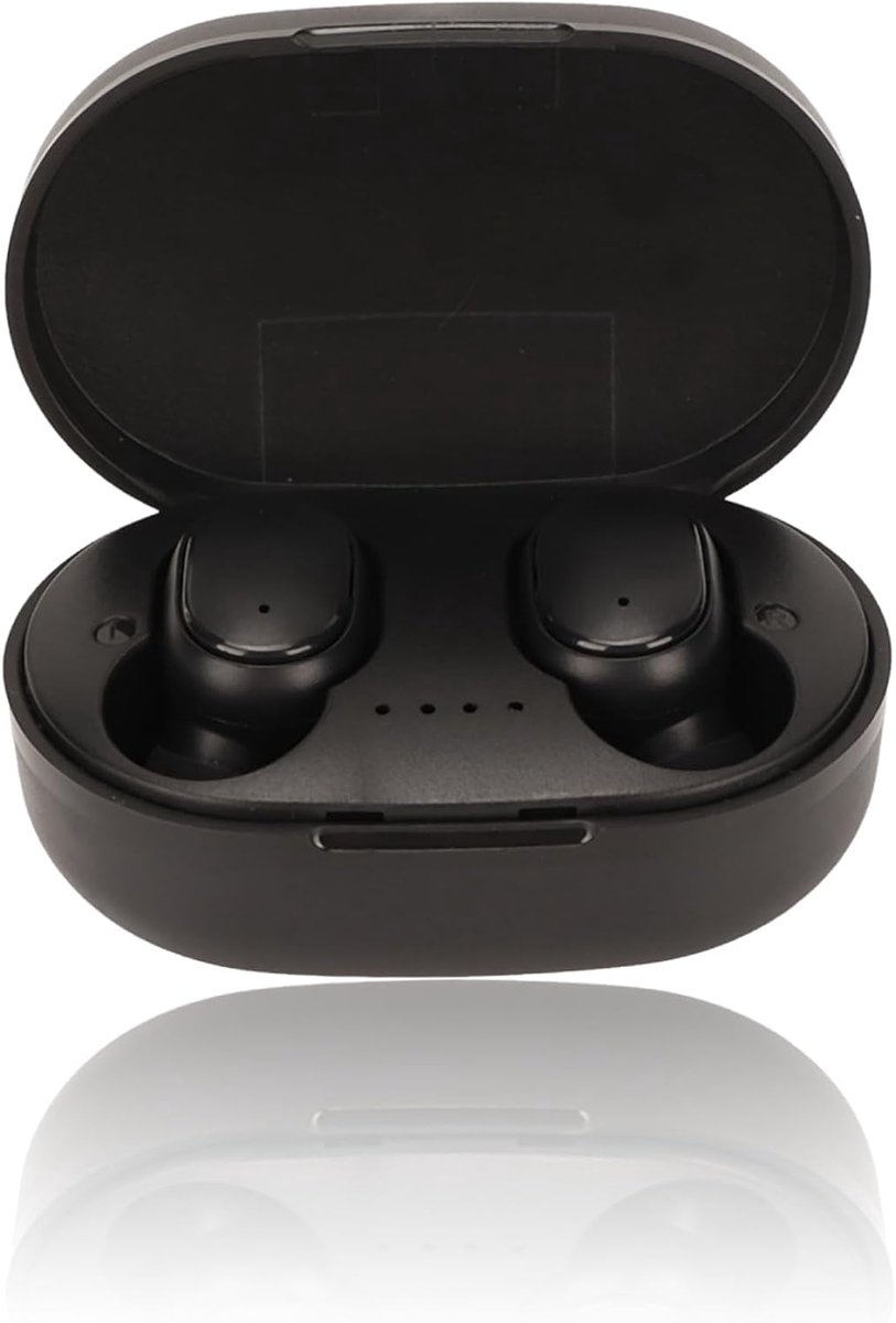 True Wireless BT-Oordopjes, True Wireless Earbud-koptelefoon, Waterdichte Oordopjes voor Sport, Ruisonderdrukkende Stereo