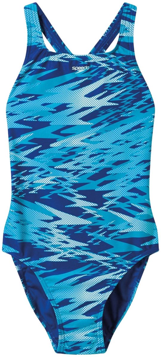 Speedo Hyperboom Allover Print Medalist Badpak Dames