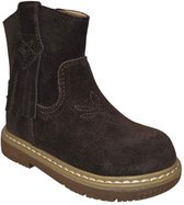 Shoesme Bc26w004 Laarzen - Suède - Meisjes - Bruin - Maat 28