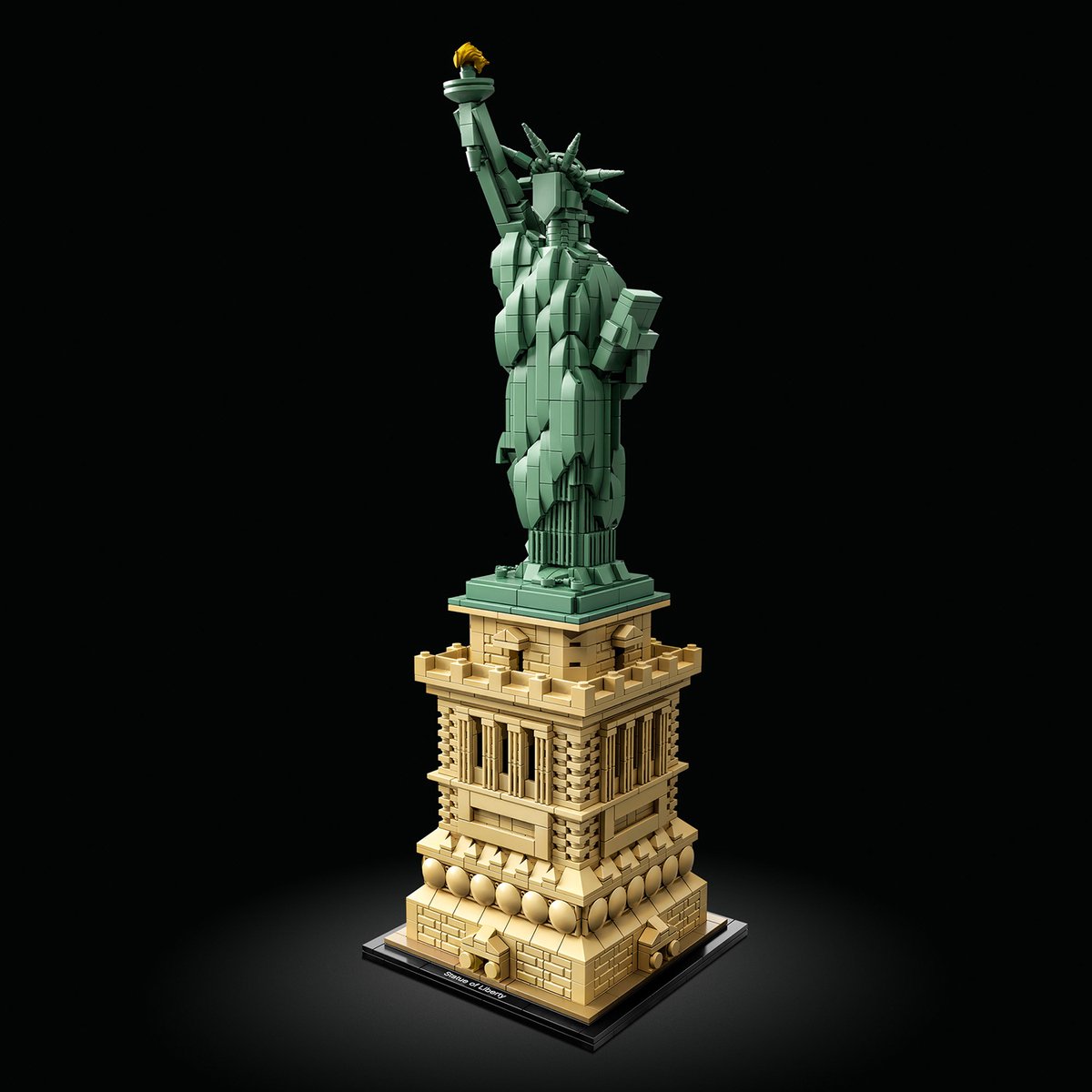 LEGO 21042 Architecture Vrijheidsbeeld Model Bouwset, New York Display en Verzamelmodel voor Volwassenen — afbeelding 24