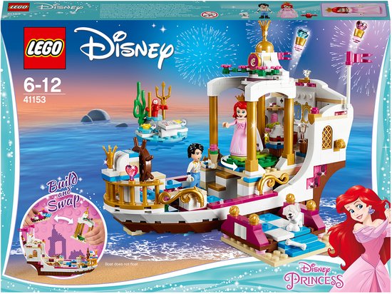 LEGO Disney Princess Ariel's koninklijke feestboot 41153