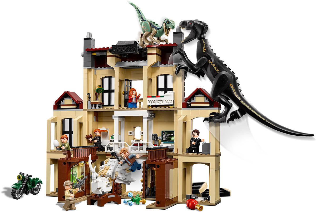 LEGO Jurassic World Indoraptorchaos bij Lockwood Estate 75930 — cadeau in Spellen & Speelgoed - foto 3