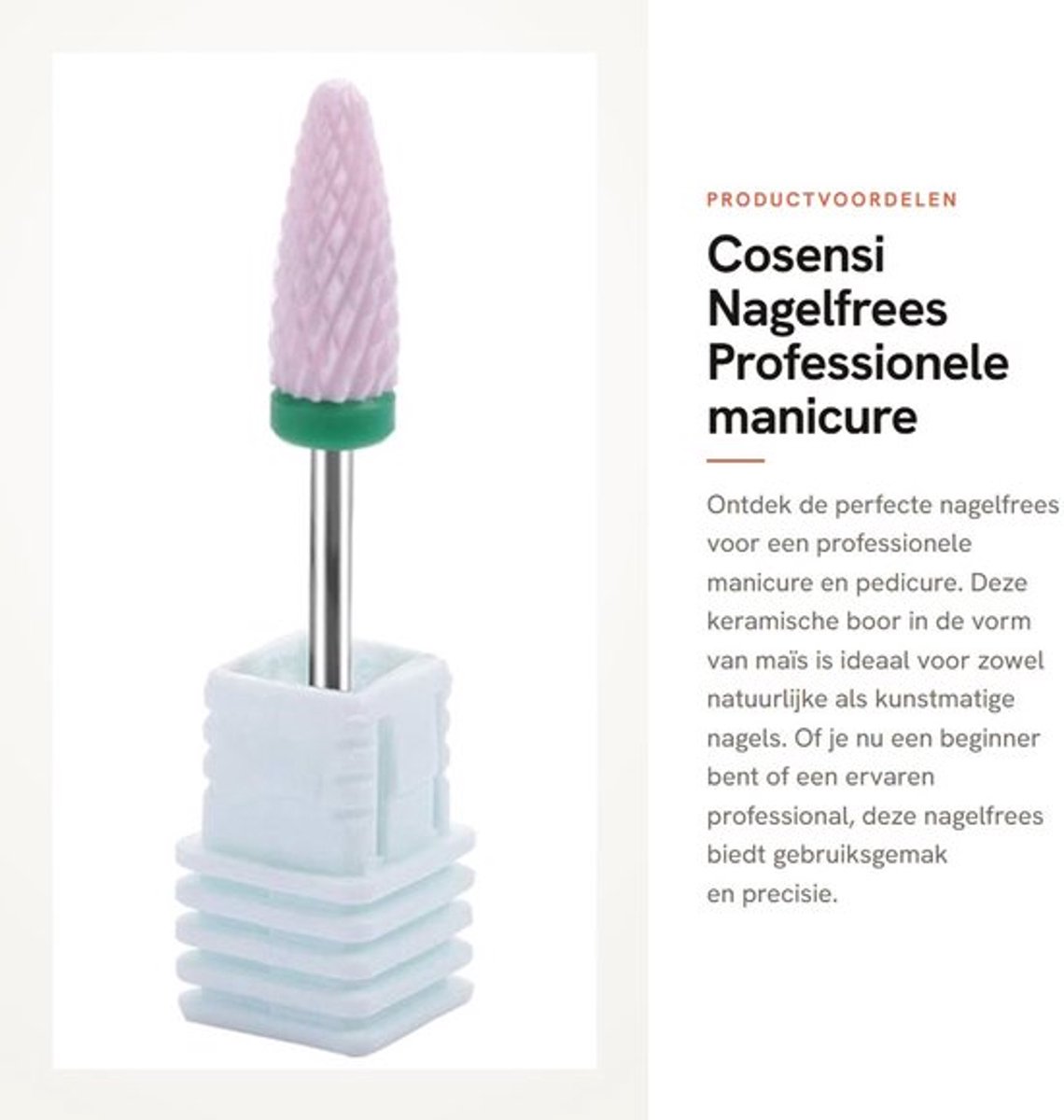 Dailygoods- Nagelfrees Professioneel - Nagelfrees Bitjes - Gereedschappen voor