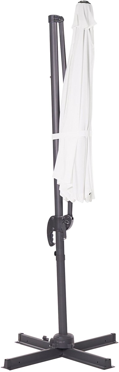 SAVONA - Zweefparasol - Gebroken wit - Polyester