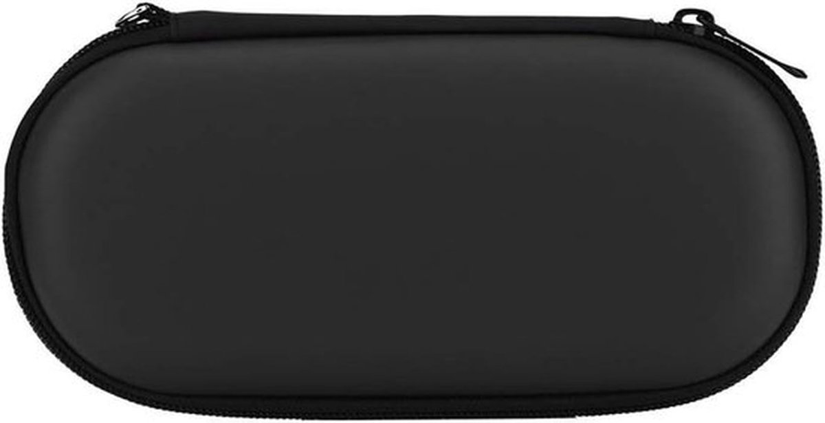 Draagtas voor draagbare console, beschermende hard case cover, stijlvolle zwarte tas, zachte beschermhoes, reistas voor onderweg (zwart)
