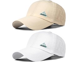 Unisex Zomer Pet - Sneldrogende Hardloopcap met Ademend Net, Vouwbaar en Lichtgewicht voor Buitenactiviteiten en Sporten