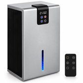 Luchtontvochtiger - Dehumidifier tot 1000 ml per Dag - 2,2 L Watertank - Ontvochtiger Huis tot 30 m² - LCD Display - Slaapmodus - 7-Kleuren LED - Afstandsbediening - Vochtvreter