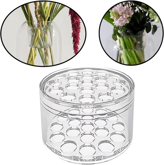 4 Stuks Transparante Bloemenboeket Twister, Siliconen Stengelhouder voor Vazen, Herbruikbare DIY Bloemenaccessoires voor Ondersteuning van Bloemen en Creatieve Arrangementen — afbeelding 2