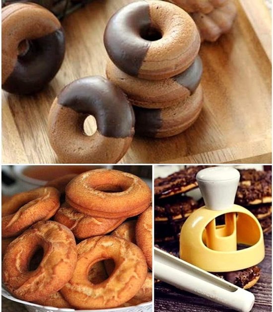 Creatieve plastic donutmaker voor het maken van heerlijke donuts, bakgereedschap en ovenaccessoires — afbeelding 2