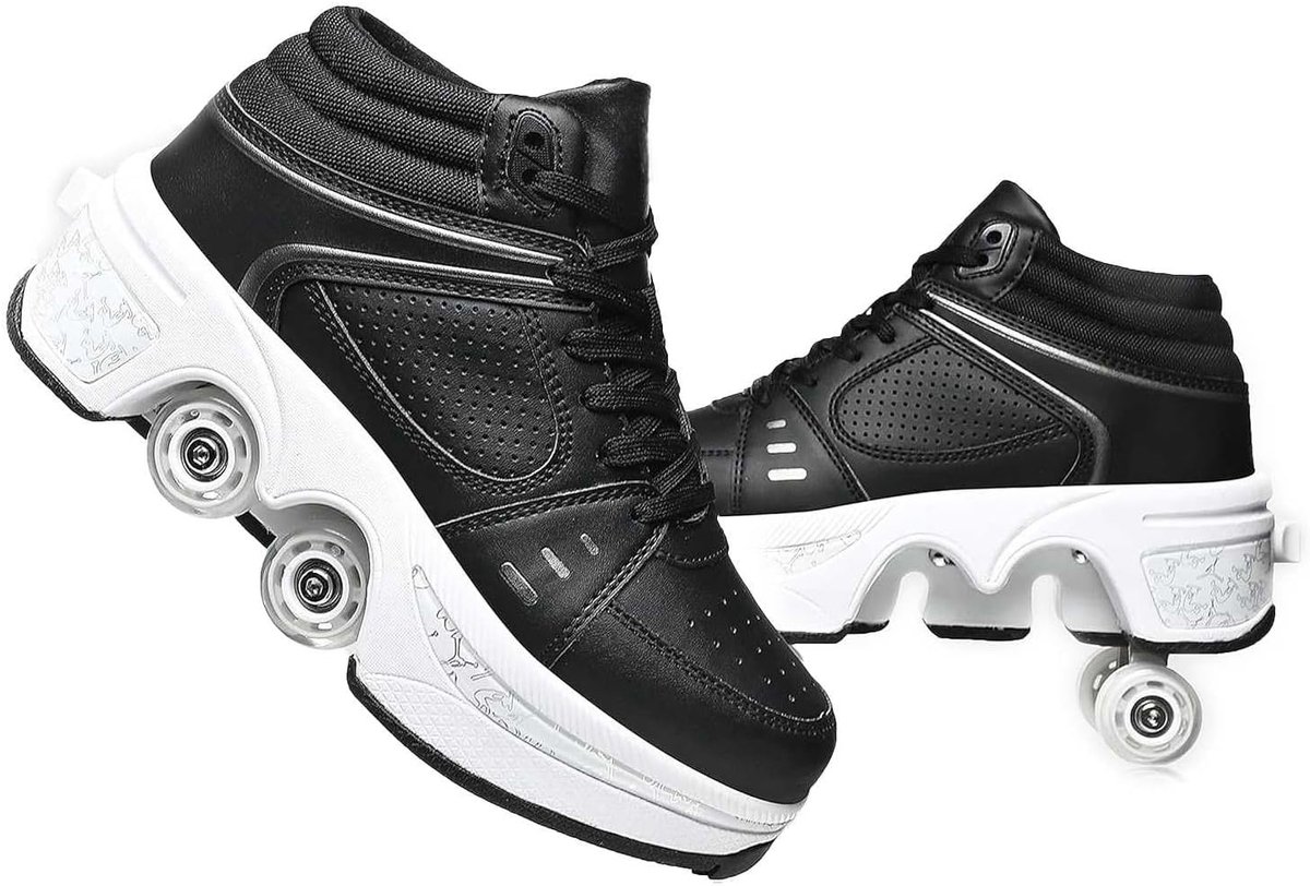 Rolschaatsen voor meisjes, multifunctionele skates, quad-rolschaatsen, rolschaatsen voor meisjes en jongens