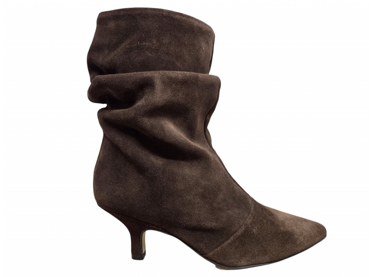 Angel Alarcon 26533 592C Cow Suede Enkellaarzen Bruin Suede Dames - Bruin - Maat 42