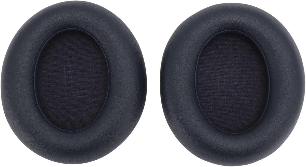 Vervangende Oorkussens voor Bluetooth Hoofdtelefoons, Comfortabele Oorkussens met Geheugenfoam en Kunstleer voor Geluidisolatie en Langdurig Gebruik