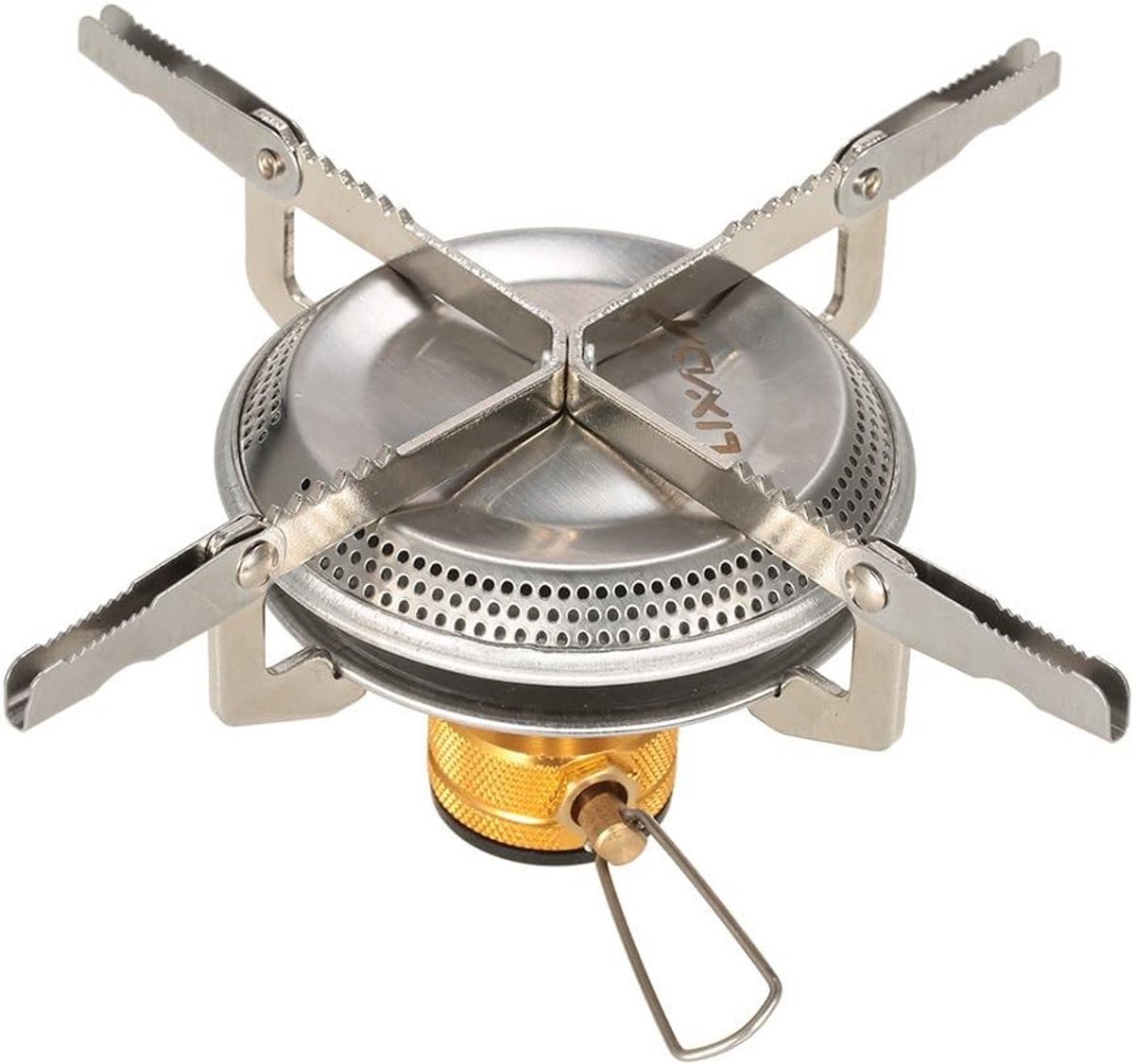 Draagbare Camping Gas Kookplaat - Vouwbare 3500W Outdoor Kooktoestel met Opbergtas voor Kamperen, Wandelen en BBQ's